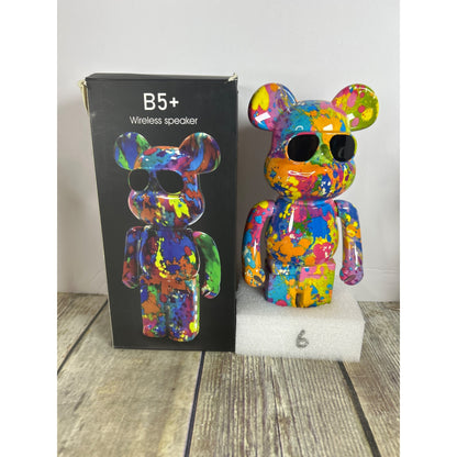 Graffiti Bears Bluetooth Speakers Customizable Colors 7 Unique Wireless Options Available