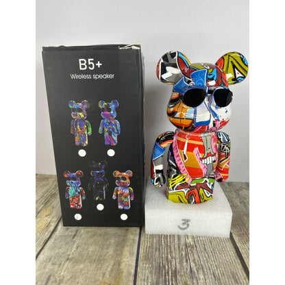 Graffiti Bears Bluetooth Speakers Customizable Colors 7 Unique Wireless Options Available