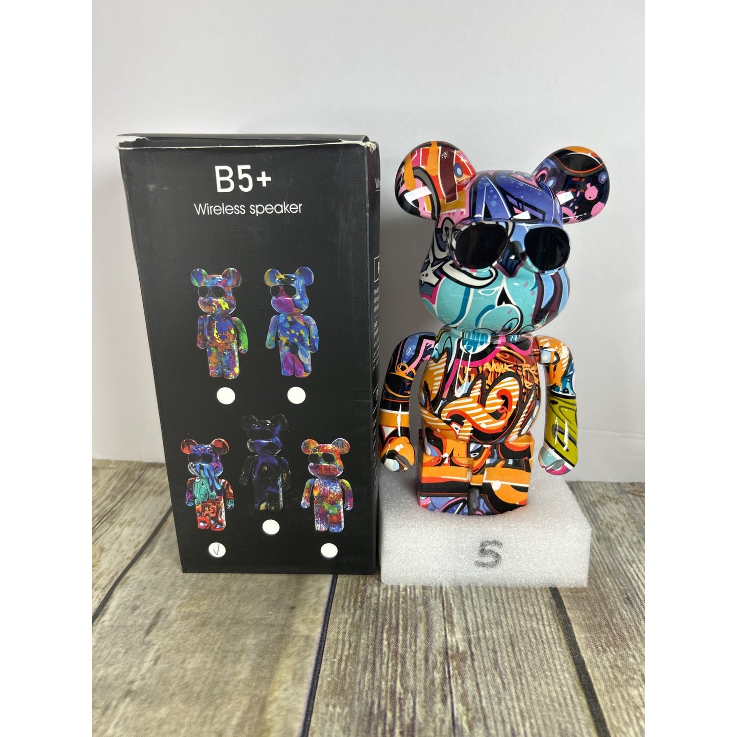 Graffiti Bears Bluetooth Speakers Customizable Colors 7 Unique Wireless Options Available