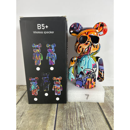 Graffiti Bears Bluetooth Speakers Customizable Colors 7 Unique Wireless Options Available