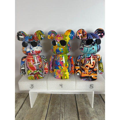 Graffiti Bears Bluetooth Speakers Customizable Colors 7 Unique Wireless Options Available