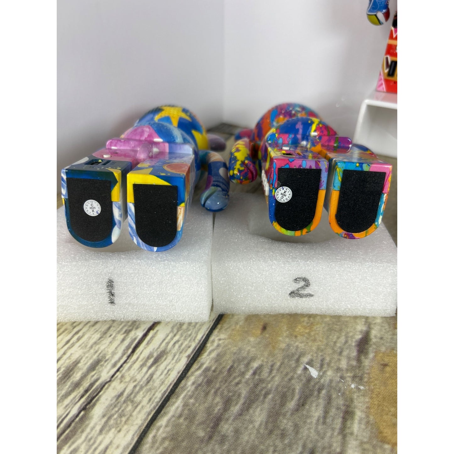 Graffiti Bears Bluetooth Speakers Customizable Colors 7 Unique Wireless Options Available