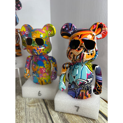 Graffiti Bears Bluetooth Speakers Customizable Colors 7 Unique Wireless Options Available