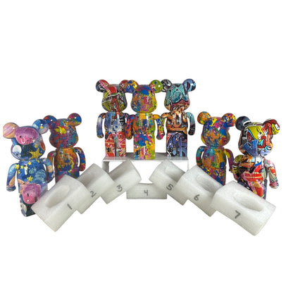 Graffiti Bears Bluetooth Speakers Customizable Colors 7 Unique Wireless Options Available