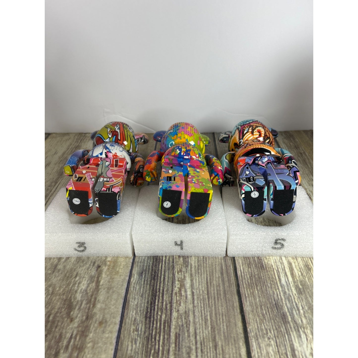 Graffiti Bears Bluetooth Speakers Customizable Colors 7 Unique Wireless Options Available