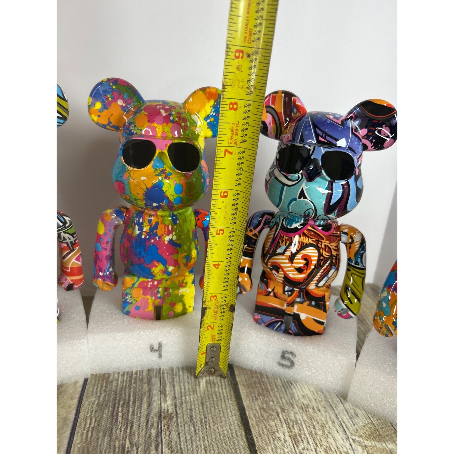 Graffiti Bears Bluetooth Speakers Customizable Colors 7 Unique Wireless Options Available