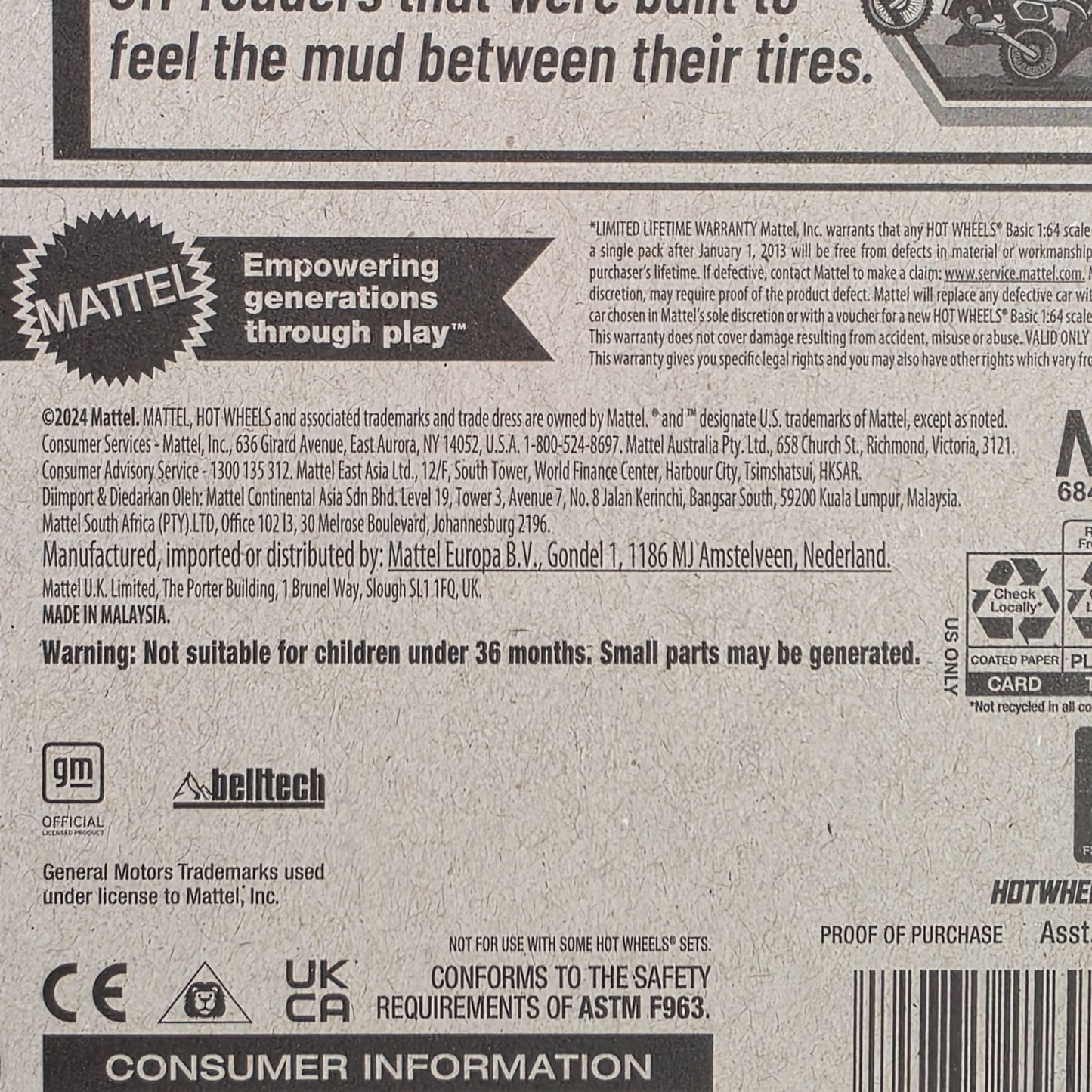 Hot Wheels 75 Chevy Blazer Custom Die-Cast Car