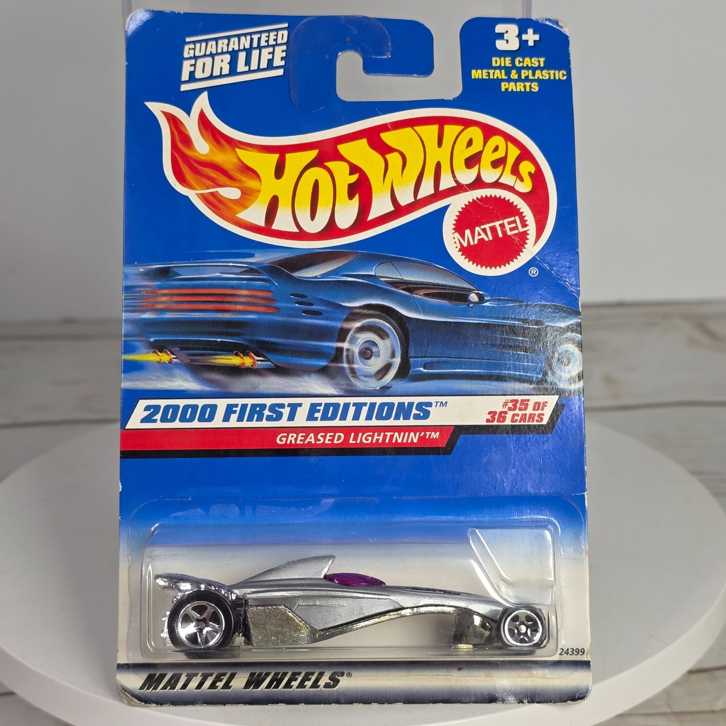 Hot Wheels 2000 First Editions Greased Lightnin Die-Cast Car