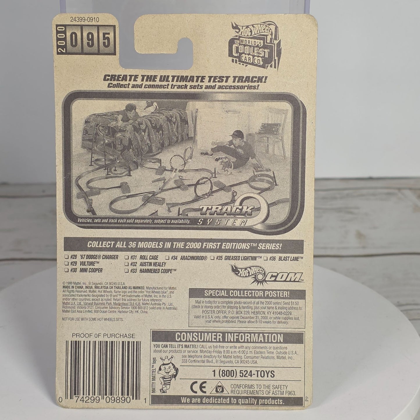 Hot Wheels 2000 First Editions Greased Lightnin Die-Cast Car