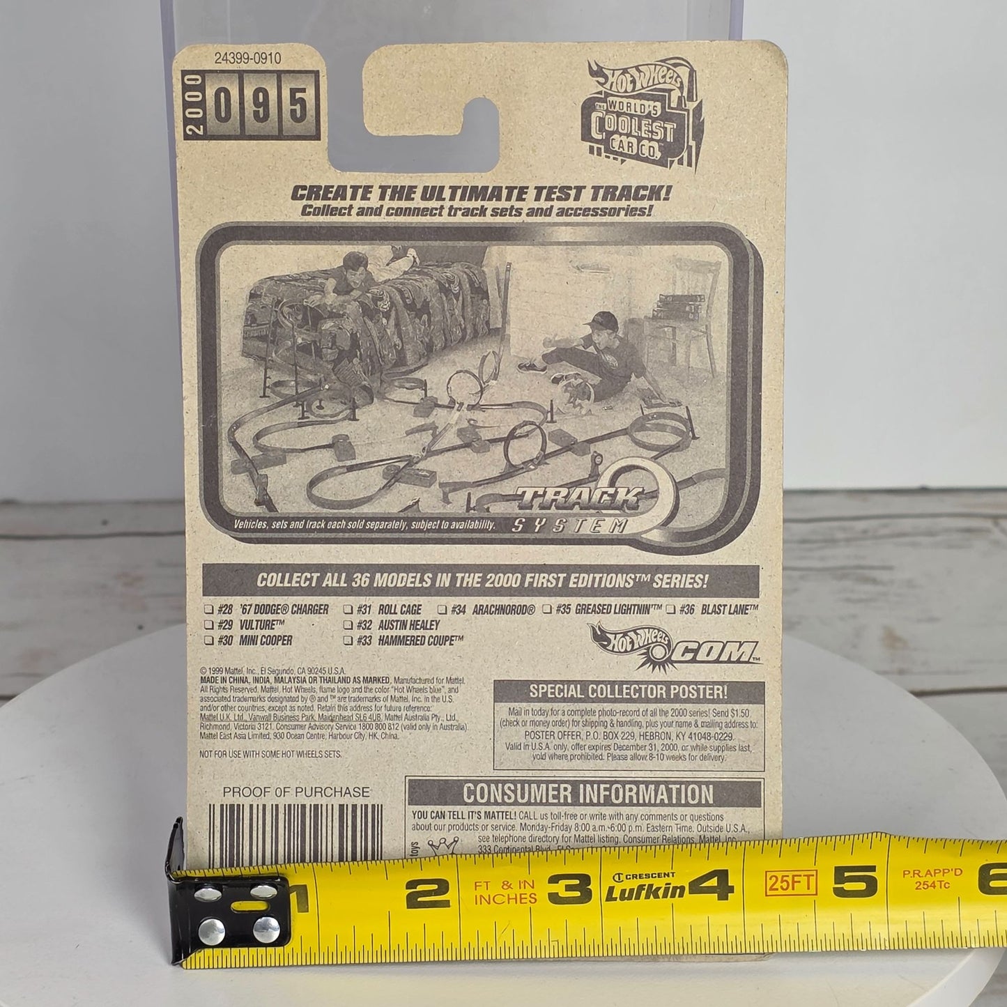 Hot Wheels 2000 First Editions Greased Lightnin Die-Cast Car