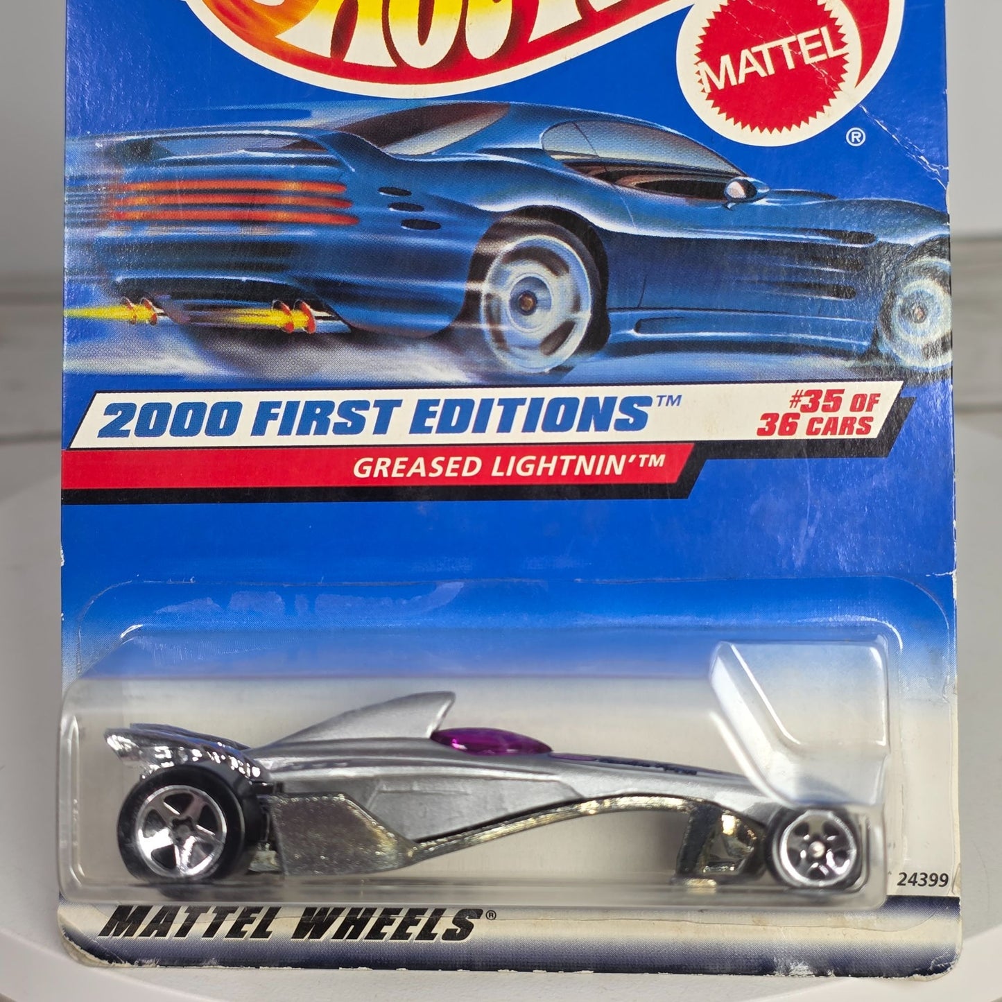 Hot Wheels 2000 First Editions Greased Lightnin Die-Cast Car