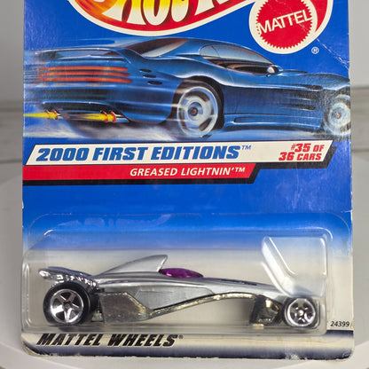 Hot Wheels 2000 First Editions Greased Lightnin Die-Cast Car