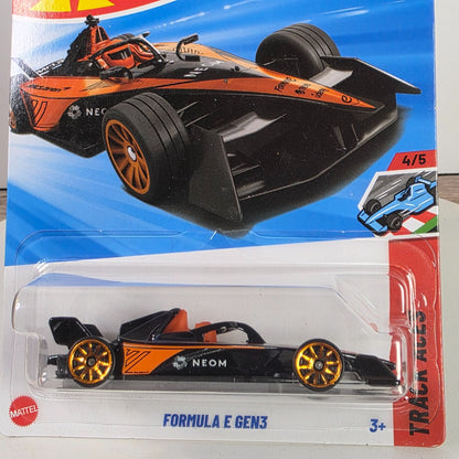 Hot Wheels McLaren Formula E Gen 3 NEOM Track Aces Die-Cast Car New In Box