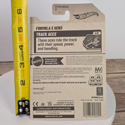 Hot Wheels McLaren Formula E Gen 3 NEOM Track Aces Die-Cast Car New In Box