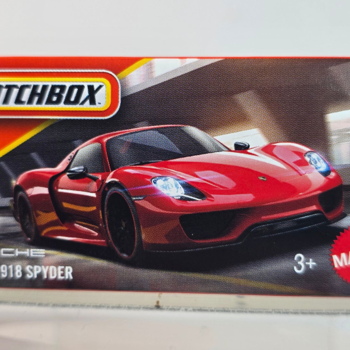 Matchbox Porsche 918 Spyder Die-Cast Toy Car 15/125 Red