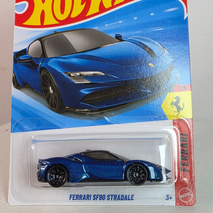 Hot Wheels 2026 Ferrari SF90 Stradale Blue