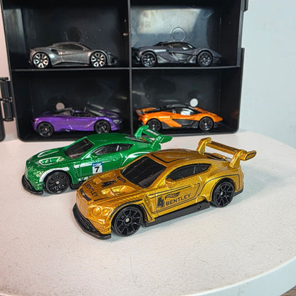 Custom Hot Wheels British Supercar 12 Pack With Storage Display Case