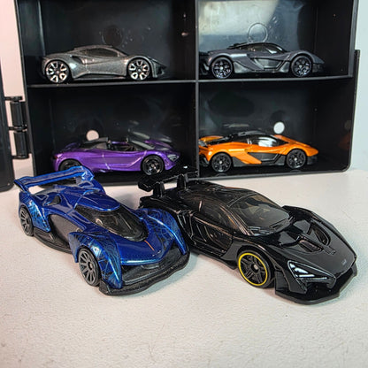 Custom Hot Wheels British Supercar 12 Pack With Storage Display Case