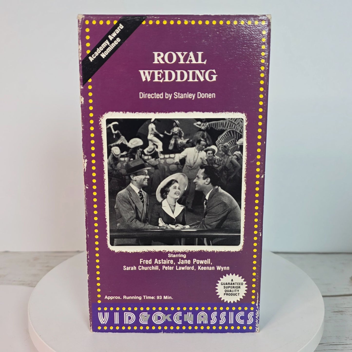 Royal Wedding & Diana VHS Lot Fred Astaire Jane Powell BBC Commemorative Classic Films