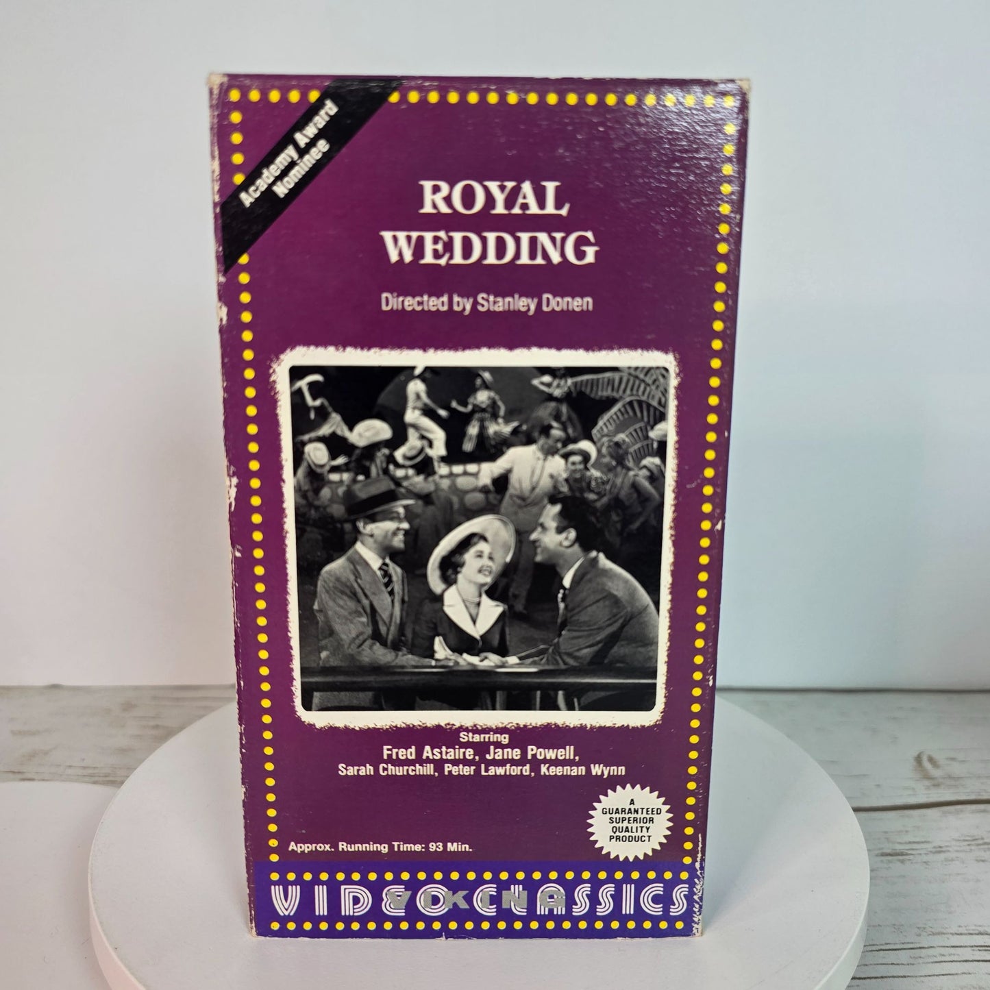 Royal Wedding & Diana VHS Lot Fred Astaire Jane Powell BBC Commemorative Classic Films
