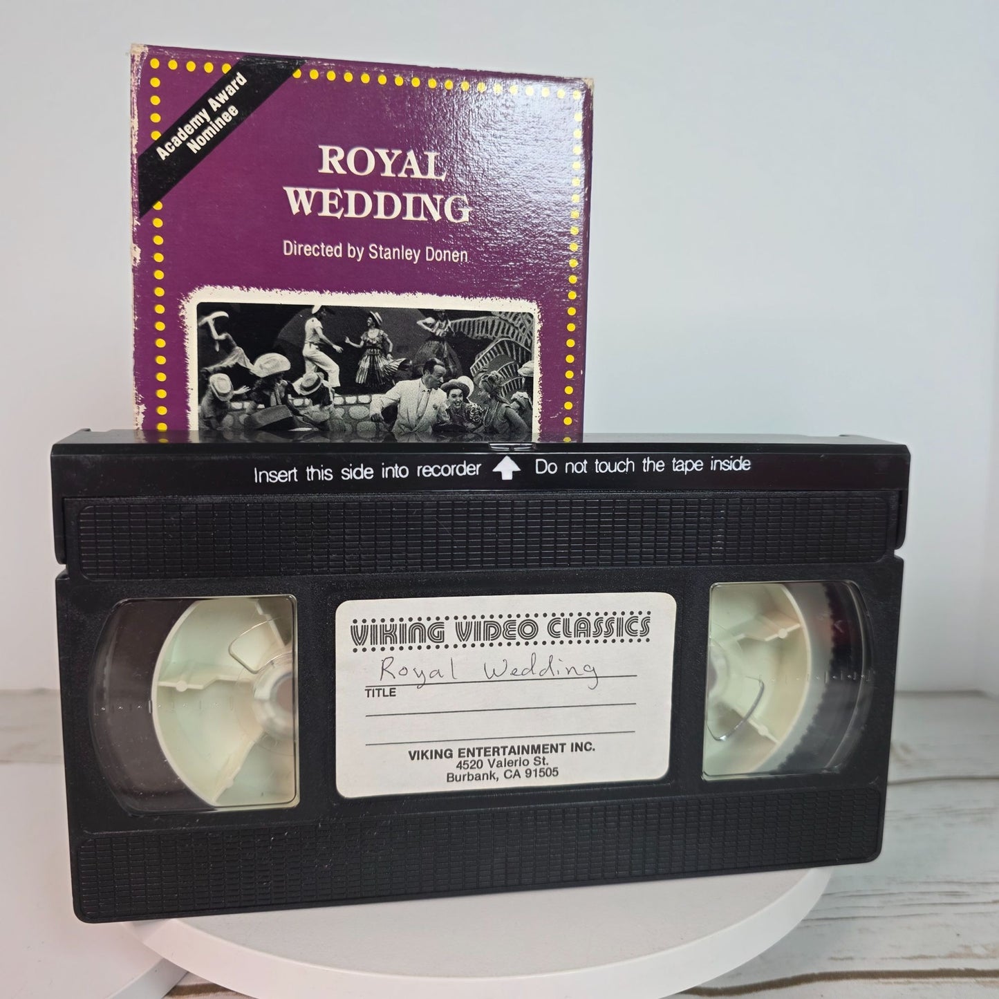 Royal Wedding & Diana VHS Lot Fred Astaire Jane Powell BBC Commemorative Classic Films