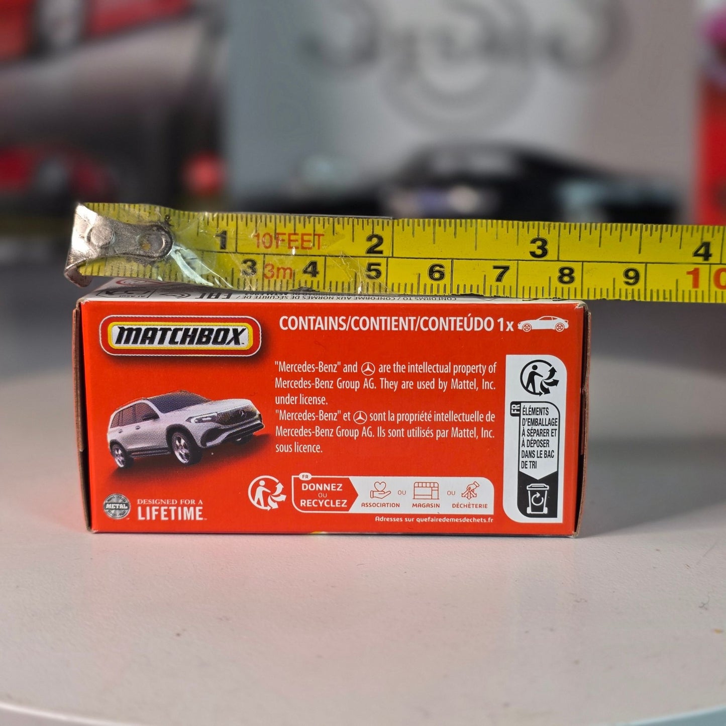 Matchbox 2025 2024 Mercedes-Benz EQB Silver 101/125 Sealed Box NIB New Casting