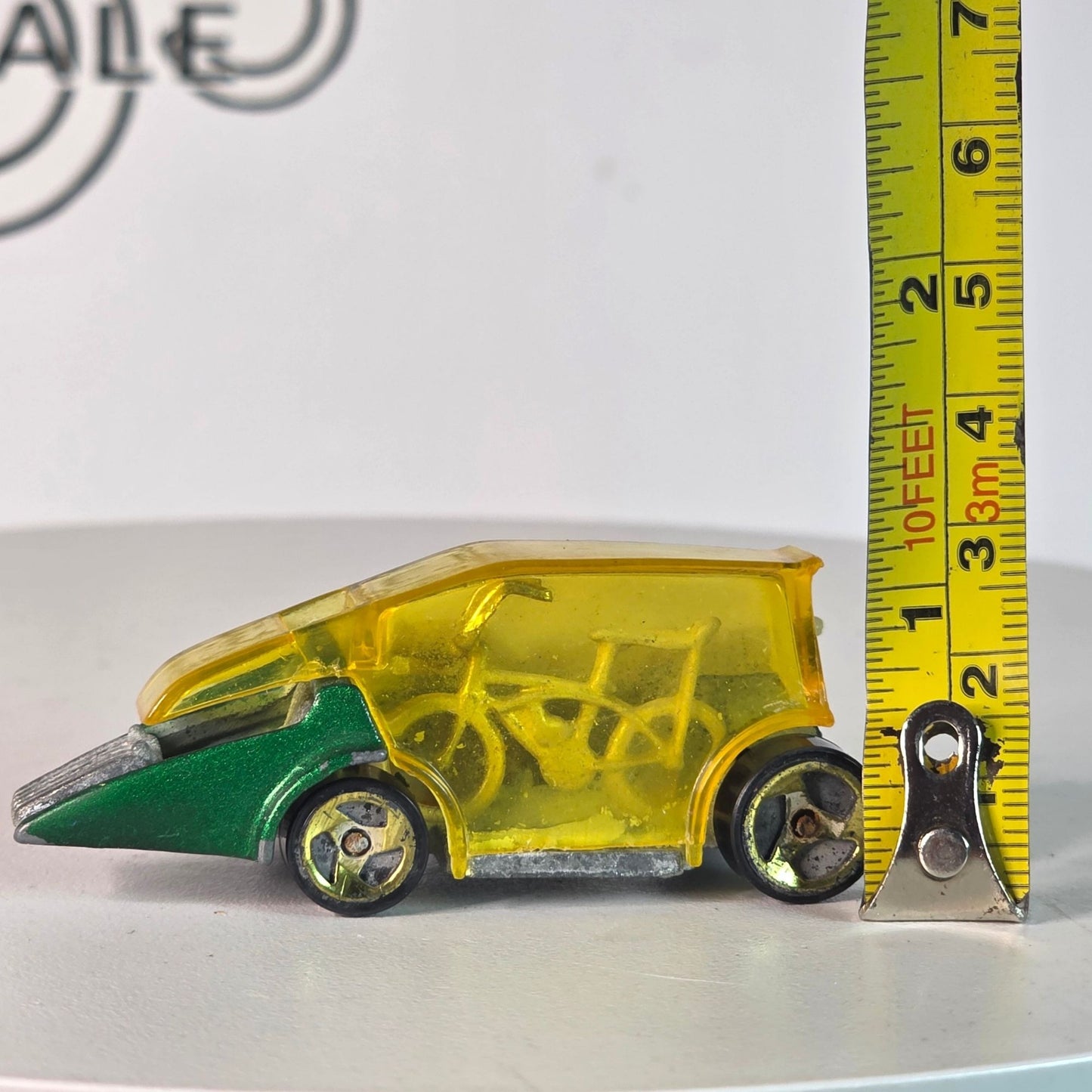 VHTF Hot Wheels Popcycle 2000 First Editions Metallic Green Gold Engine READ