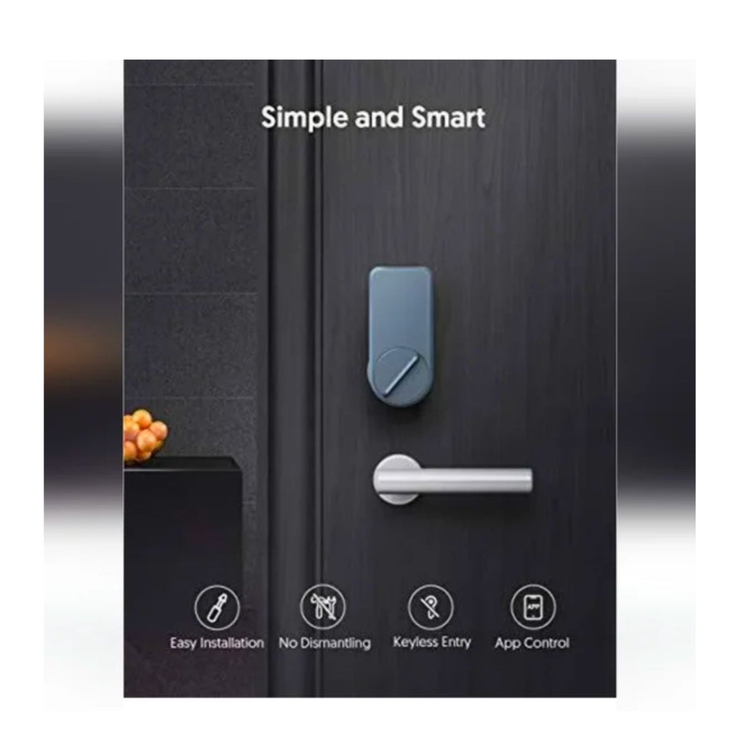 Victure DL50 Smart Lock Keyless Entry Bluetooth & Smartphone Enabled