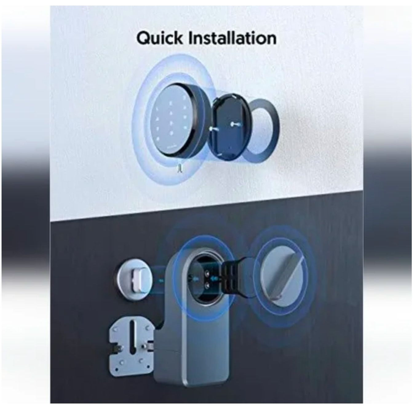 Victure DL50 Smart Lock Keyless Entry Bluetooth & Smartphone Enabled