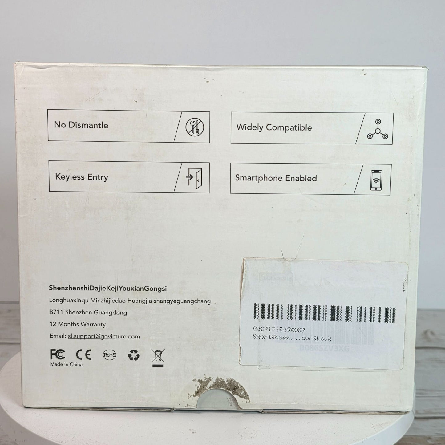 Victure DL50 Smart Lock Keyless Entry Bluetooth & Smartphone Enabled