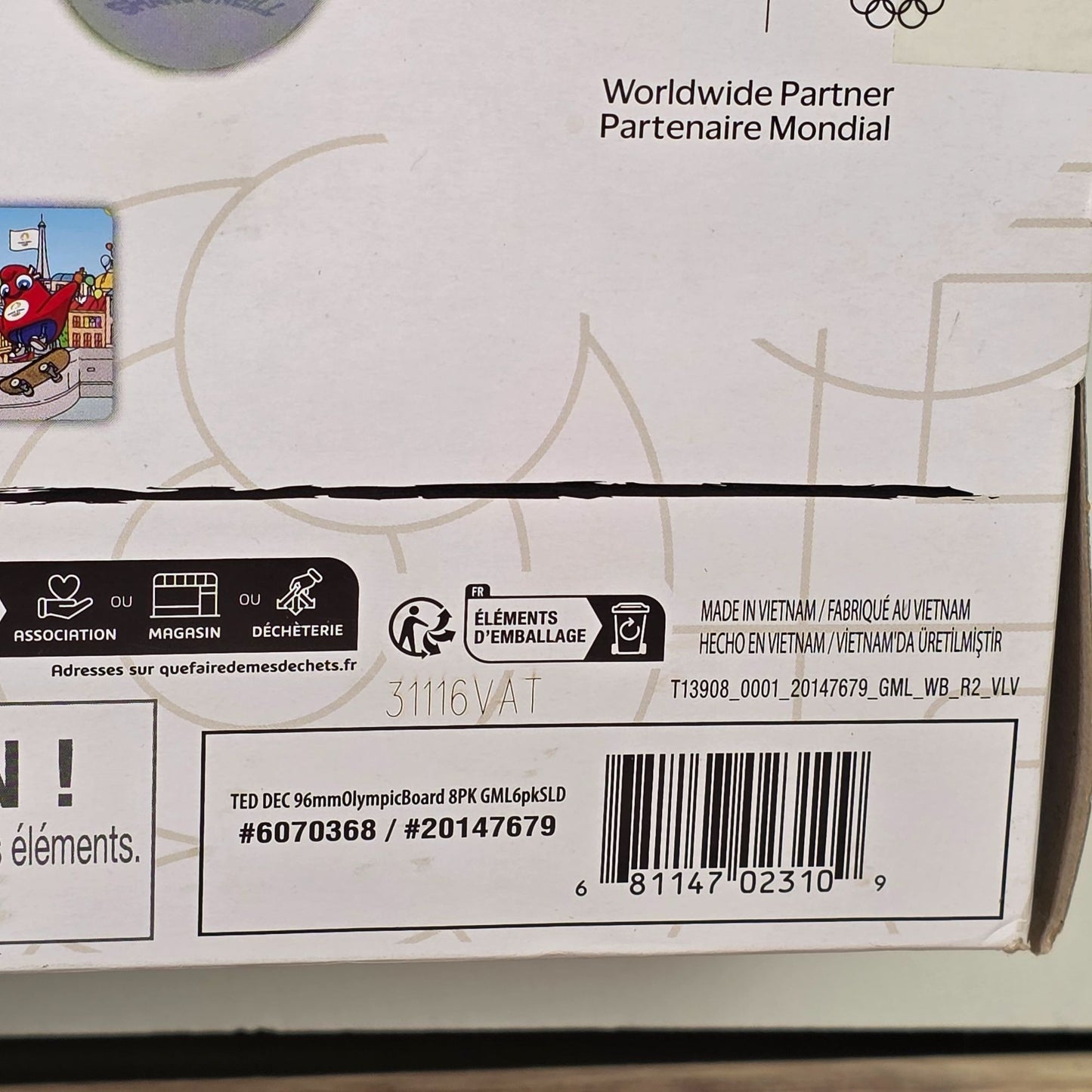 Tech Deck Olympic Games Paris 2024 Competition Legends 8-Pack