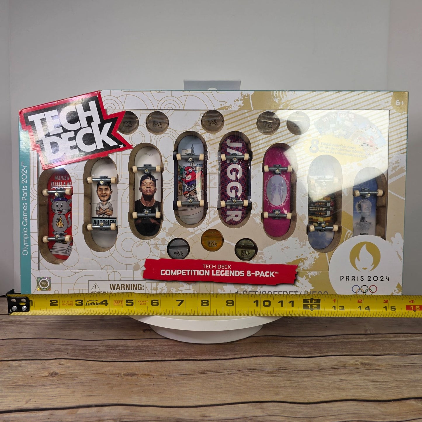 Tech Deck Olympic Games Paris 2024 Competition Legends 8-Pack