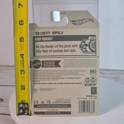 Hot Wheels 58 Chevy Impala Die-Cast Car Rod Squad Series Collector 111/250