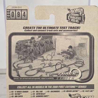 Hot Wheels 2000 First Editions Arachnorod® #34 Of 36 Cars Die-Cast 3+