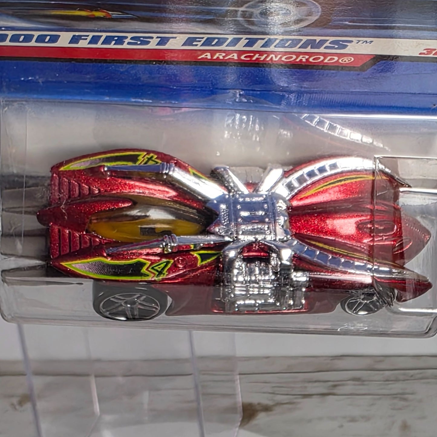 Hot Wheels 2000 First Editions Arachnorod® #34 Of 36 Cars Die-Cast 3+