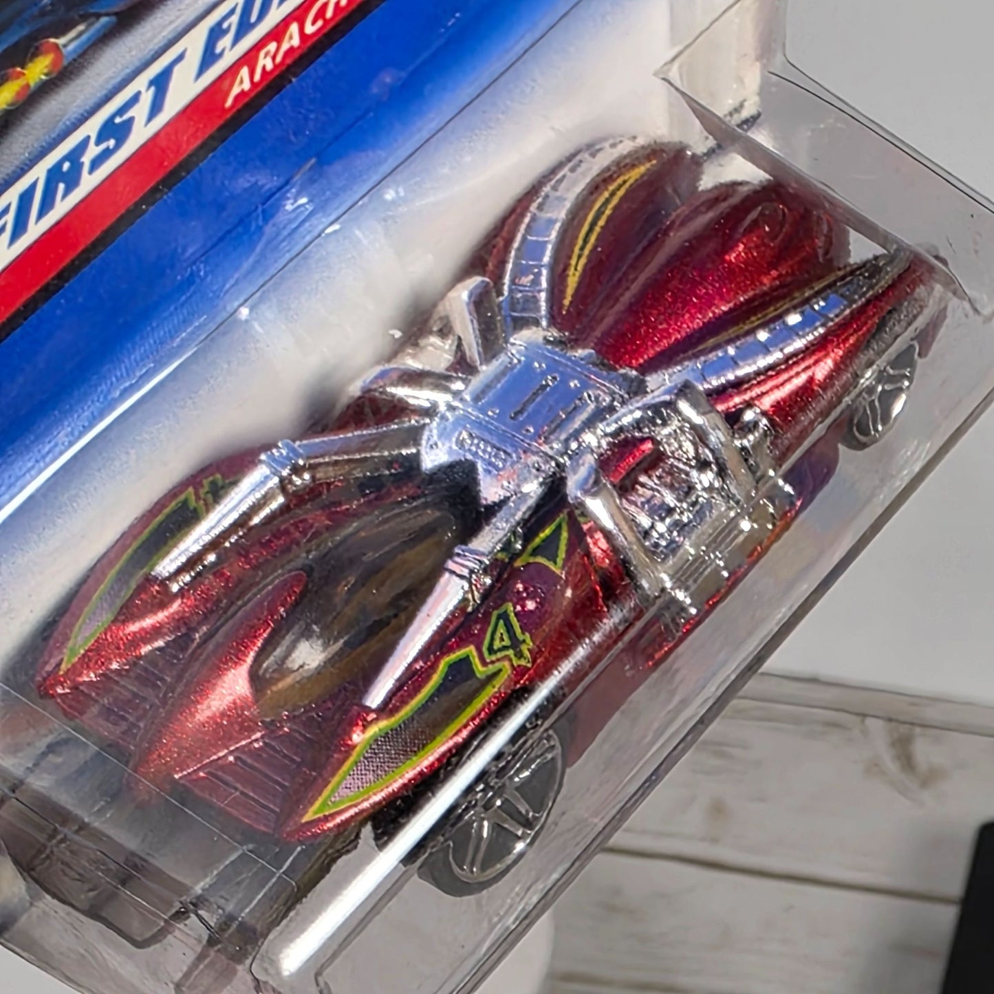 Hot Wheels 2000 First Editions Arachnorod® #34 Of 36 Cars Die-Cast 3+