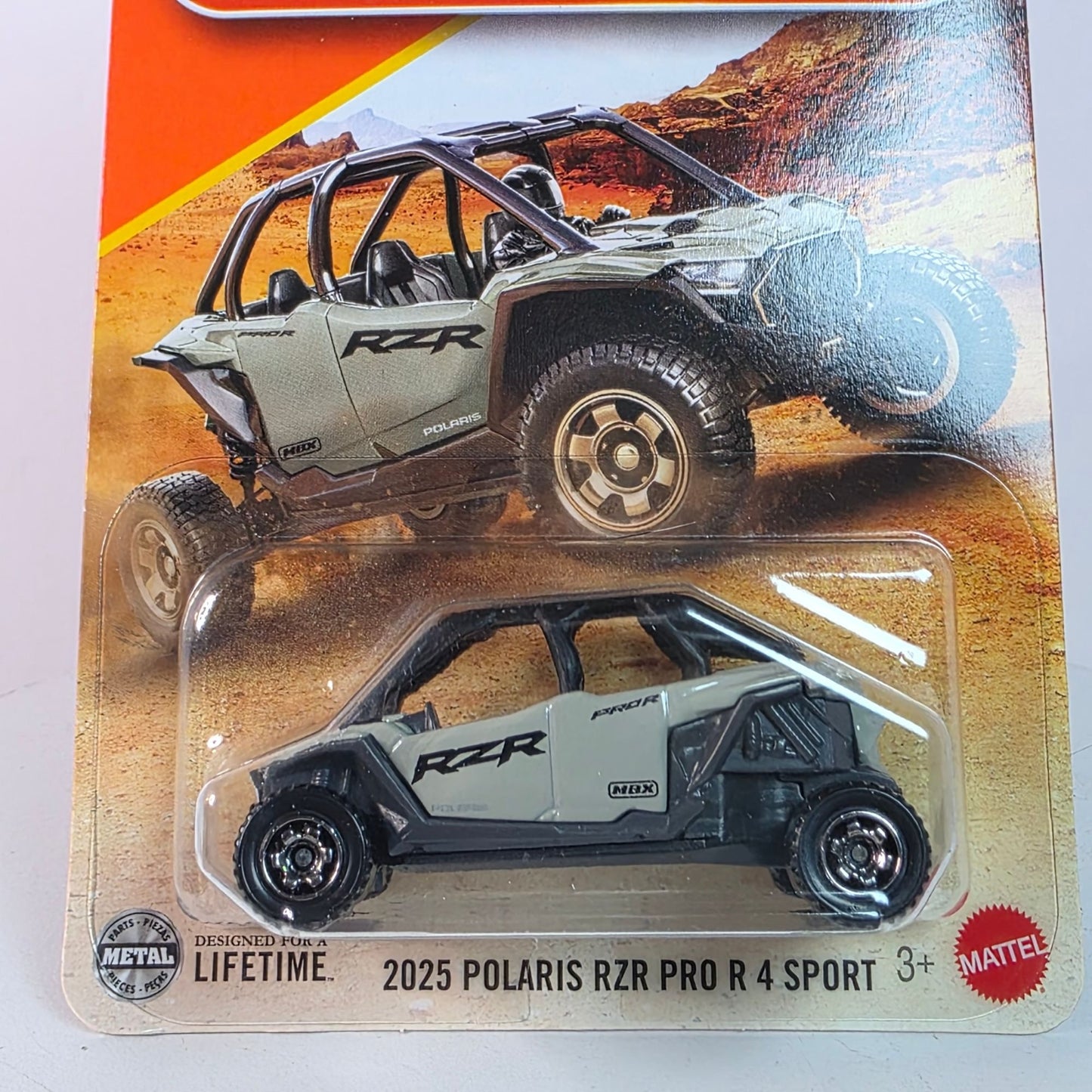 NEW Matchbox 2025 #105 Polaris RZR Pro R 4 Sport Diecast Car MOC 1:64 Truck