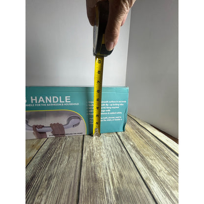 Helping Handle Suction Cups Safety Bar 2 Pack For Bathroom & Household Easy-To-Install Non-Porous Surfaces Safe Grips