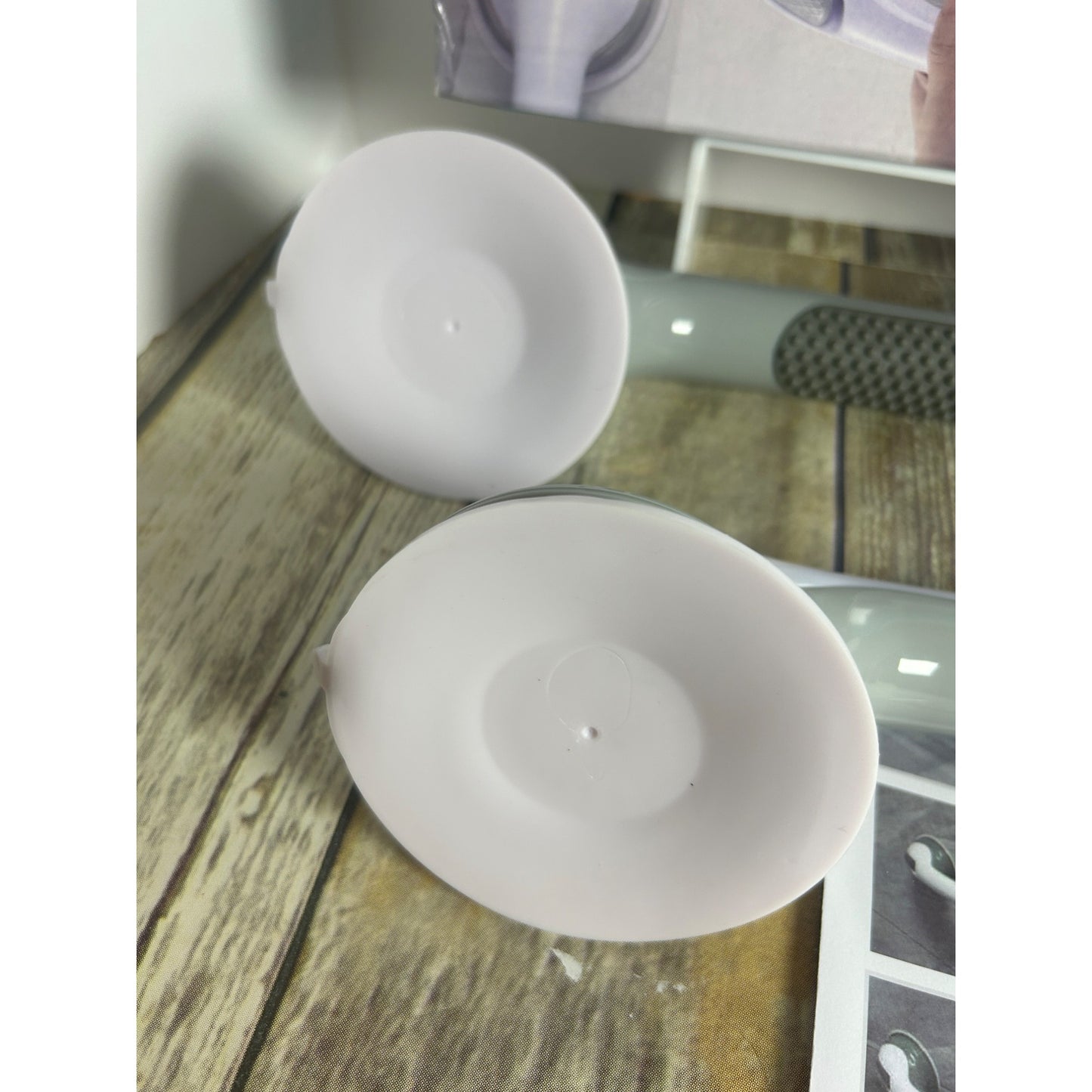 Helping Handle Suction Cups Safety Bar 2 Pack For Bathroom & Household Easy-To-Install Non-Porous Surfaces Safe Grips