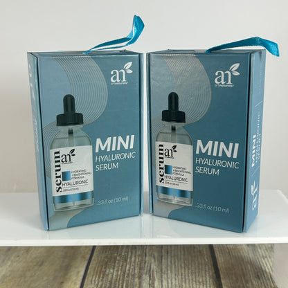 Art Naturals Mini Hyaluronic Serum Hydrating & Moisture Replenishing Formula Lot Of 2
