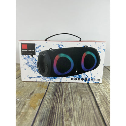 Xtreem3 Mini LED Portable Wireless Speaker With 15 Hours Of Playtime