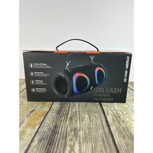 Xtreem3 Mini LED Portable Wireless Speaker With 15 Hours Of Playtime