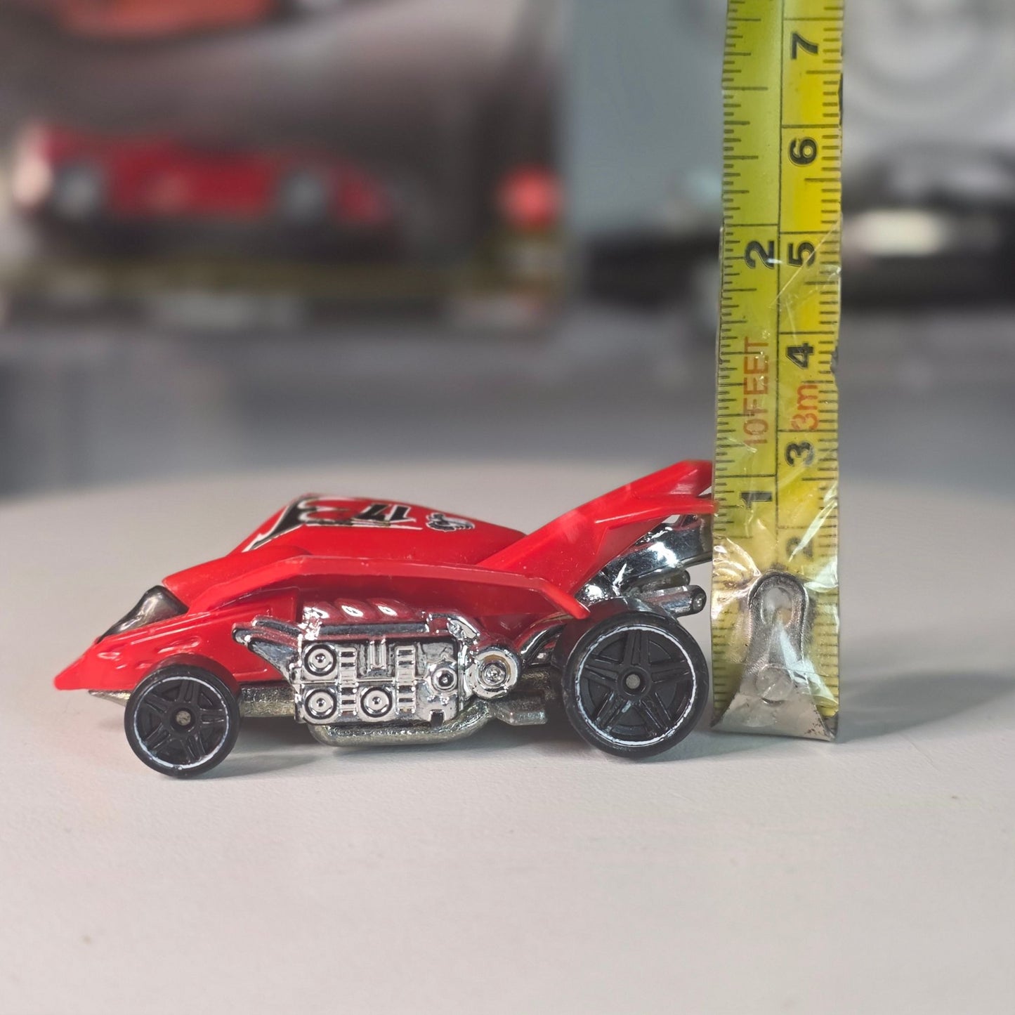 Hot Wheels Turbo Rooster Red 2016/2017 Street Beasts Loose Malaysia