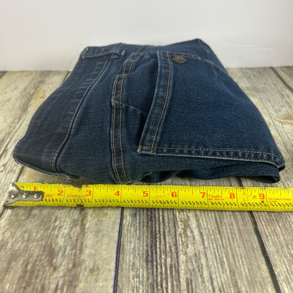 Democracy Womens Dark Wash Denim Shorts Size 16WP