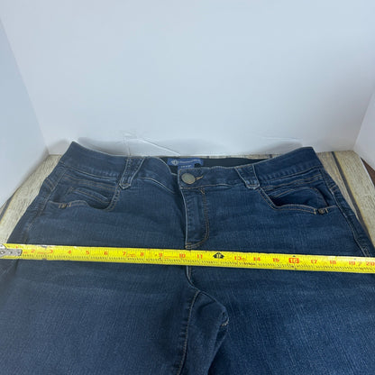 Democracy Womens Dark Wash Denim Shorts Size 16WP