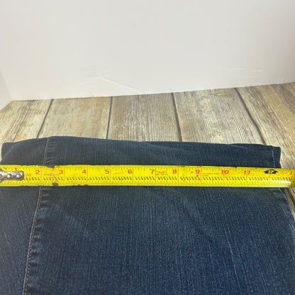 Democracy Womens Dark Wash Denim Shorts Size 16WP