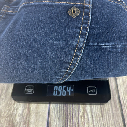 Democracy Womens Dark Wash Denim Shorts Size 16WP