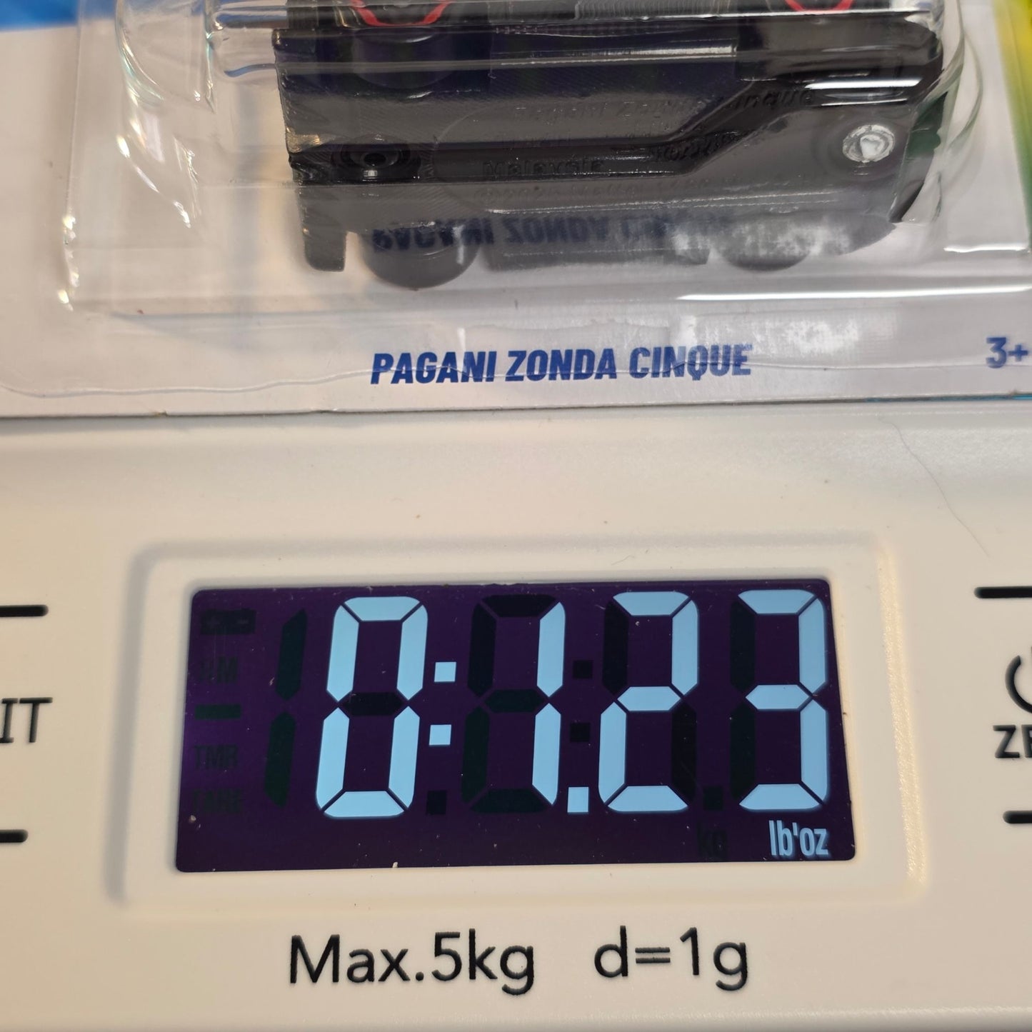 Hot Wheels Pagani Zonda Cinque Exotics Series Die-Cast Car 26/250 New For 2026