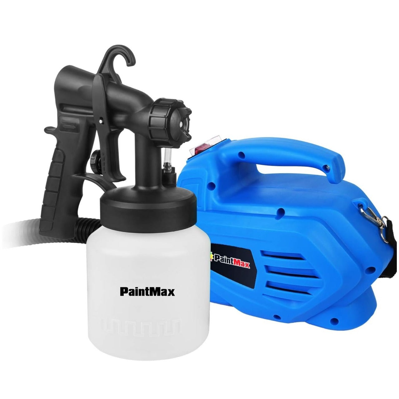Portable 650W Electric Paint Sprayer Gun With 3 Spray Patterns & 800ml Container