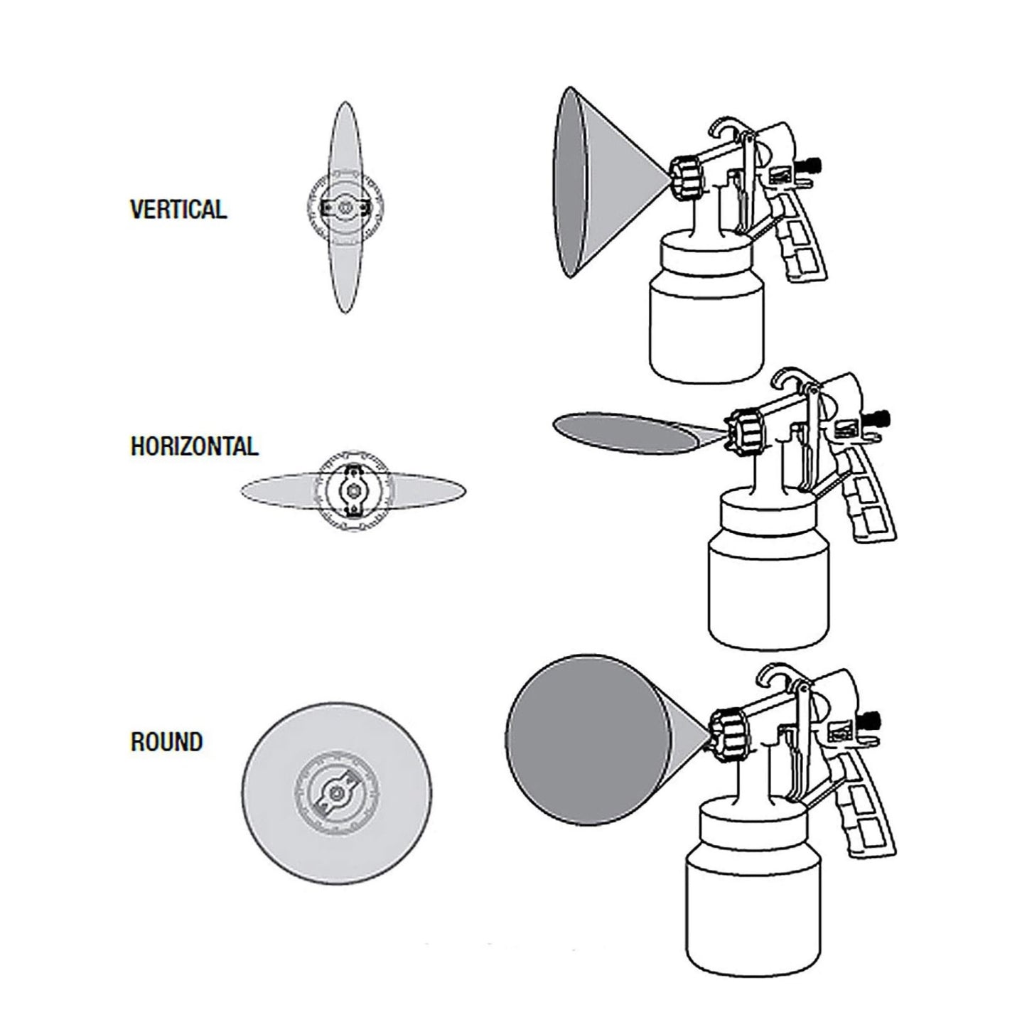 Portable 650W Electric Paint Sprayer Gun With 3 Spray Patterns & 800ml Container